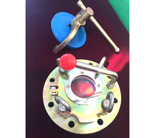 快开手孔玻璃视镜烧结型